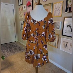Indulge In Style Sienna Floral Mini Dress‎ NEW